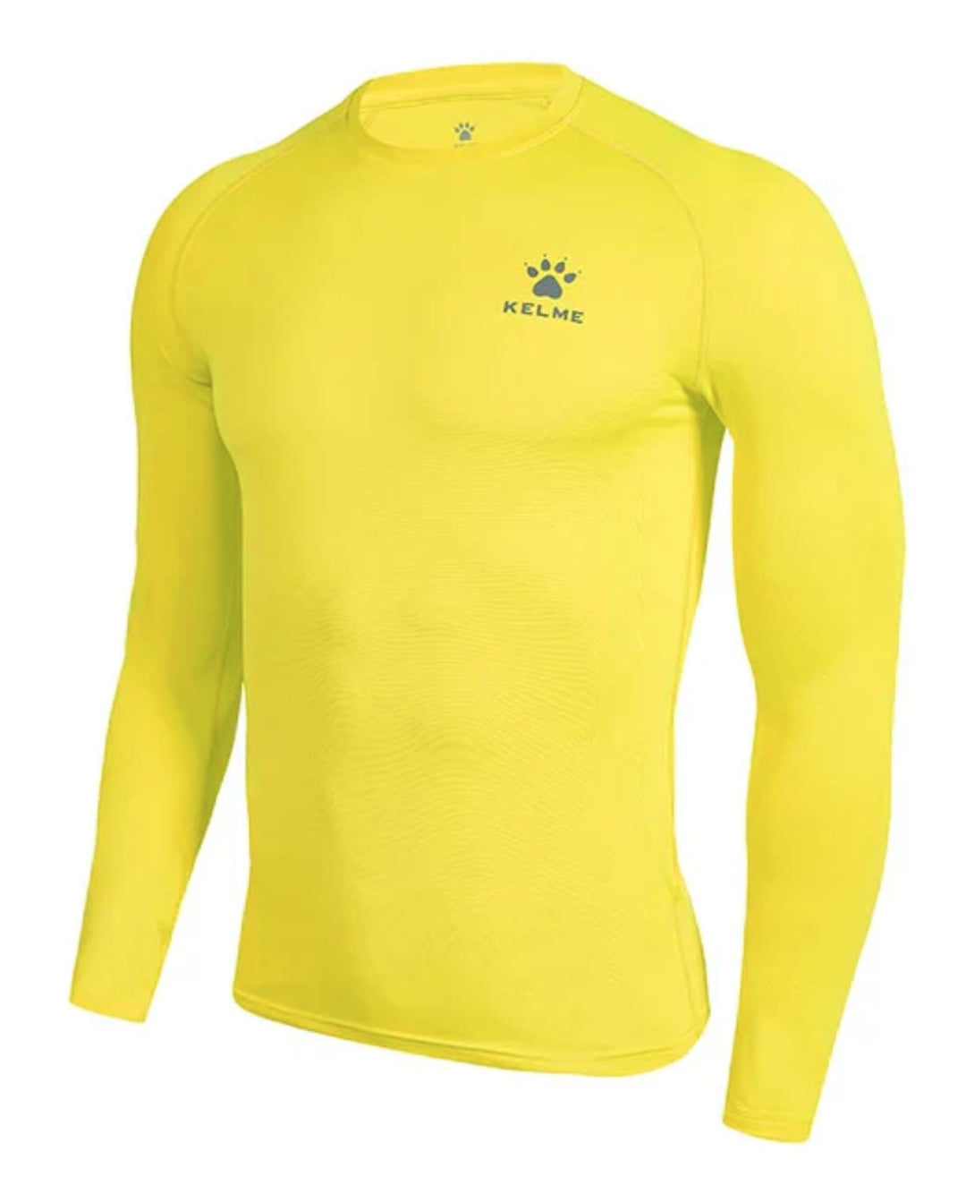 Kelme Long Sleeve Tight Base Layer - GOLDEN YELLOW