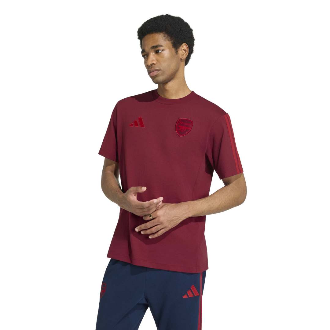 Arsenal FC DNA T-Shirt - Burgundy