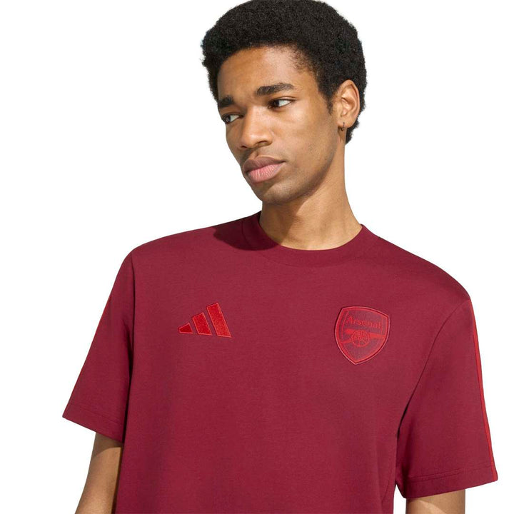 Arsenal FC DNA T-Shirt - Burgundy