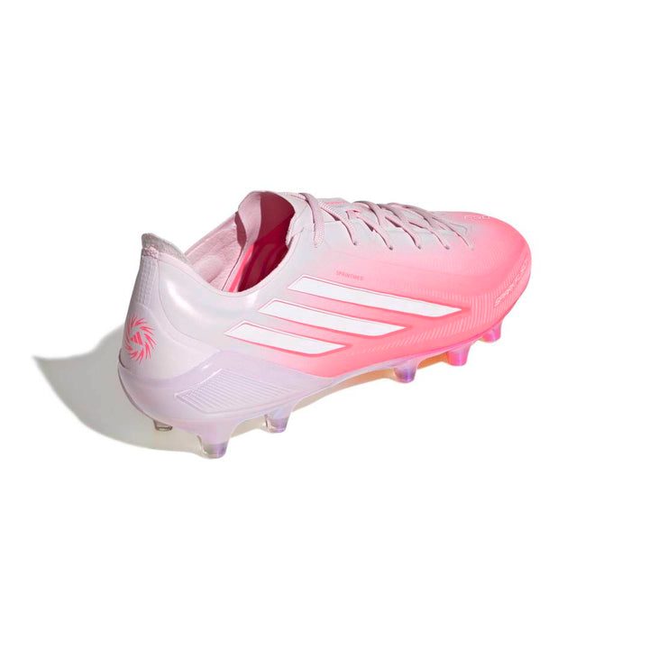 Adidas F50 Sparkfusion Elite Low Cut Women’s FG/AG Boots - Solar Turbo / White / Pink