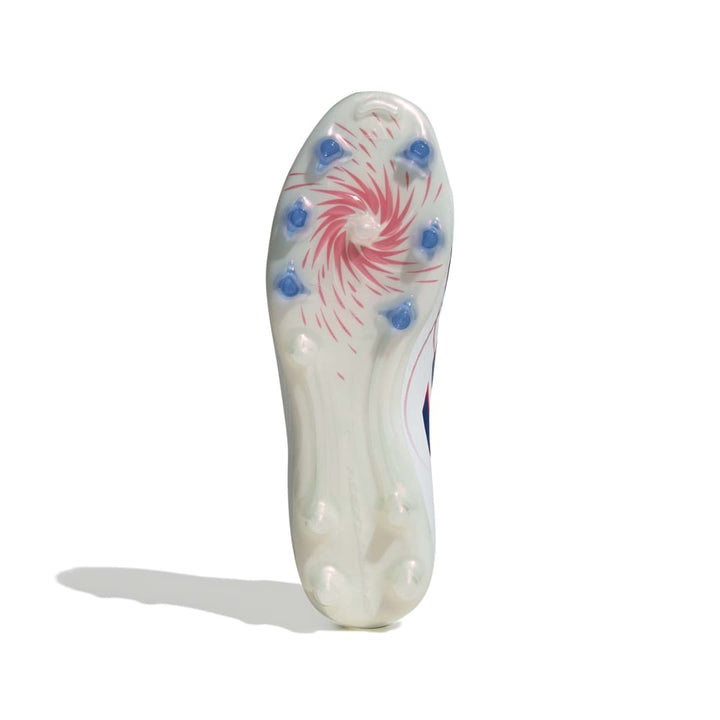 Adidas F50 Sparkfusion League Mid Cut FG/AG Boots Womens - White / Blue / Lucid Red