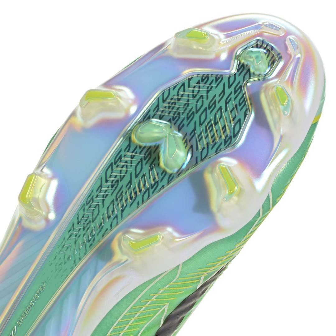 Adidas F50 Hyperfast Elite FG Boots - Mint / Black / Lemon