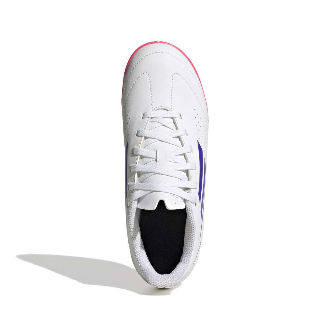 Adidas Deportivo III Indoor Boots Kids - White / Purple / Solar Turbo