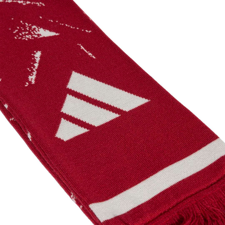 Adidas Liverpool FC Scarf – Maroon / White