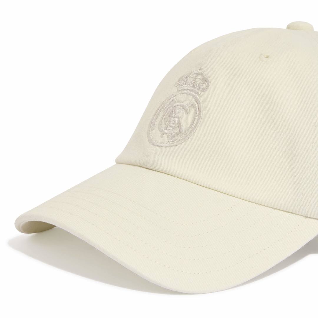 Real Madrid Dad Cap - Ivory