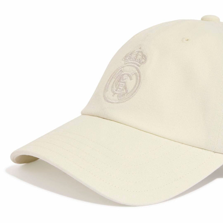 Real Madrid Dad Cap - Ivory