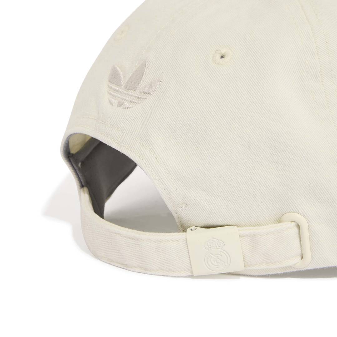 Real Madrid Dad Cap - Ivory
