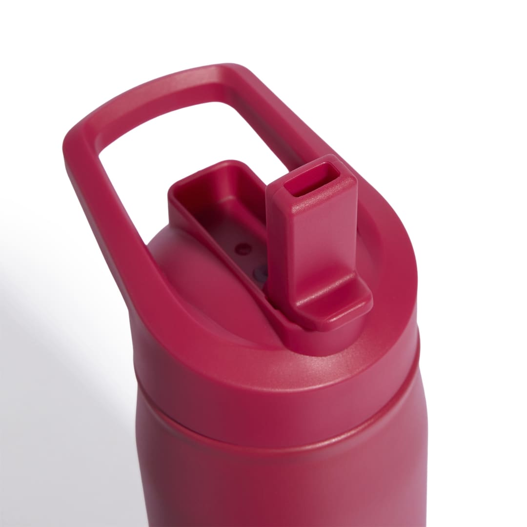 Adidas Metal Water Bottle Straw 0.6 Litre - Power Pink