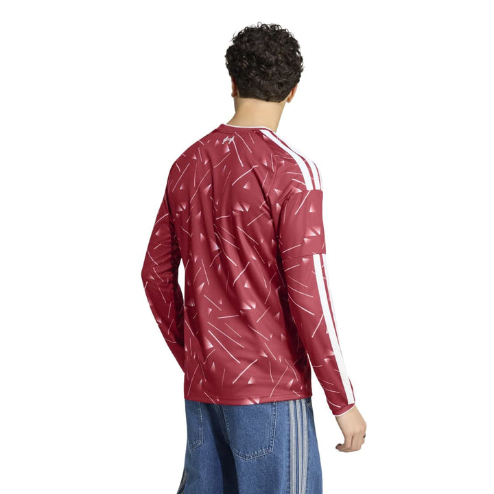 Back and side view of Liverpool FC Home Jersey Long Sleeve