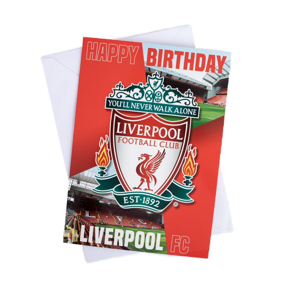 Liverpool FC Musical Birthday Card