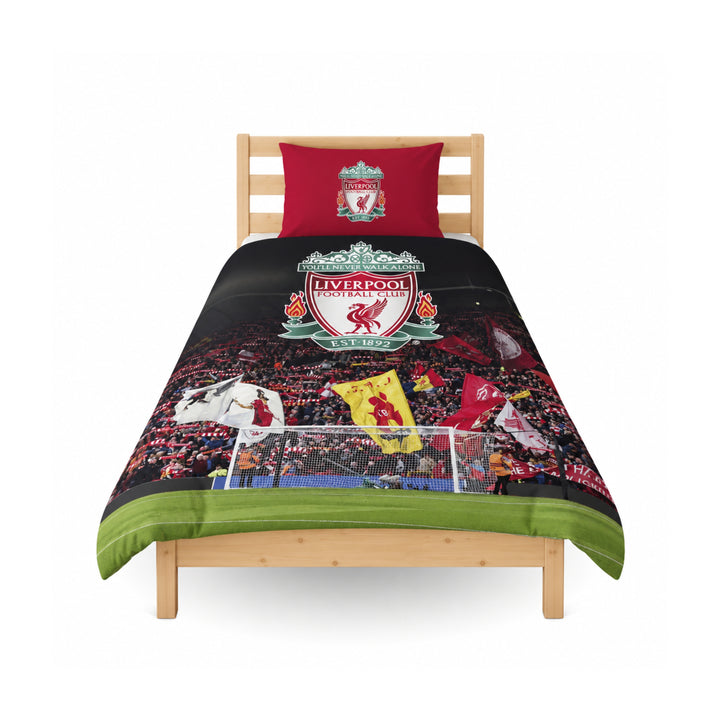 Liverpool FC The Kop Single Duvet Set