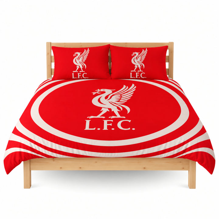 Liverpool Pulse Reversible Double Duvet Set