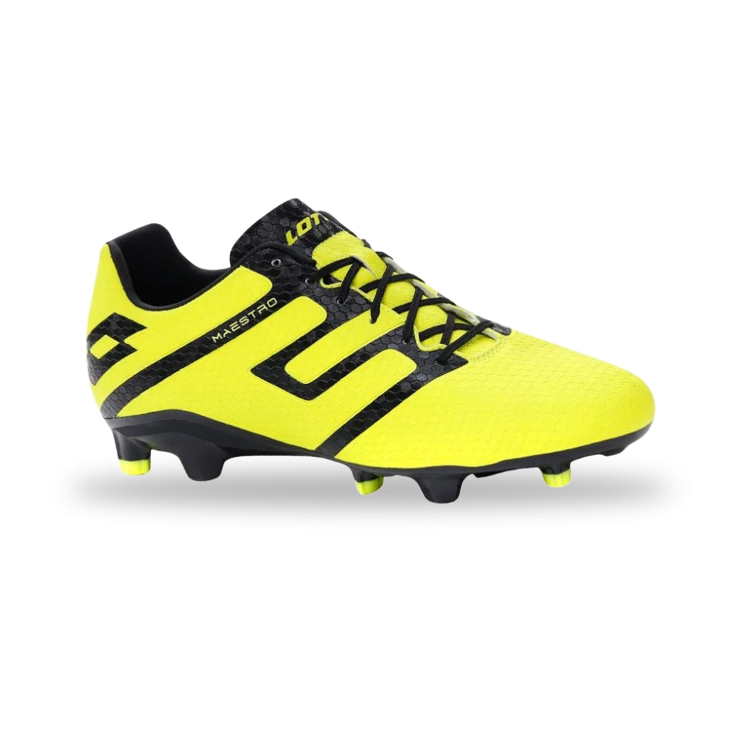 Lotto Maestro 700 IV Junior FG Boots - Yellow / Black