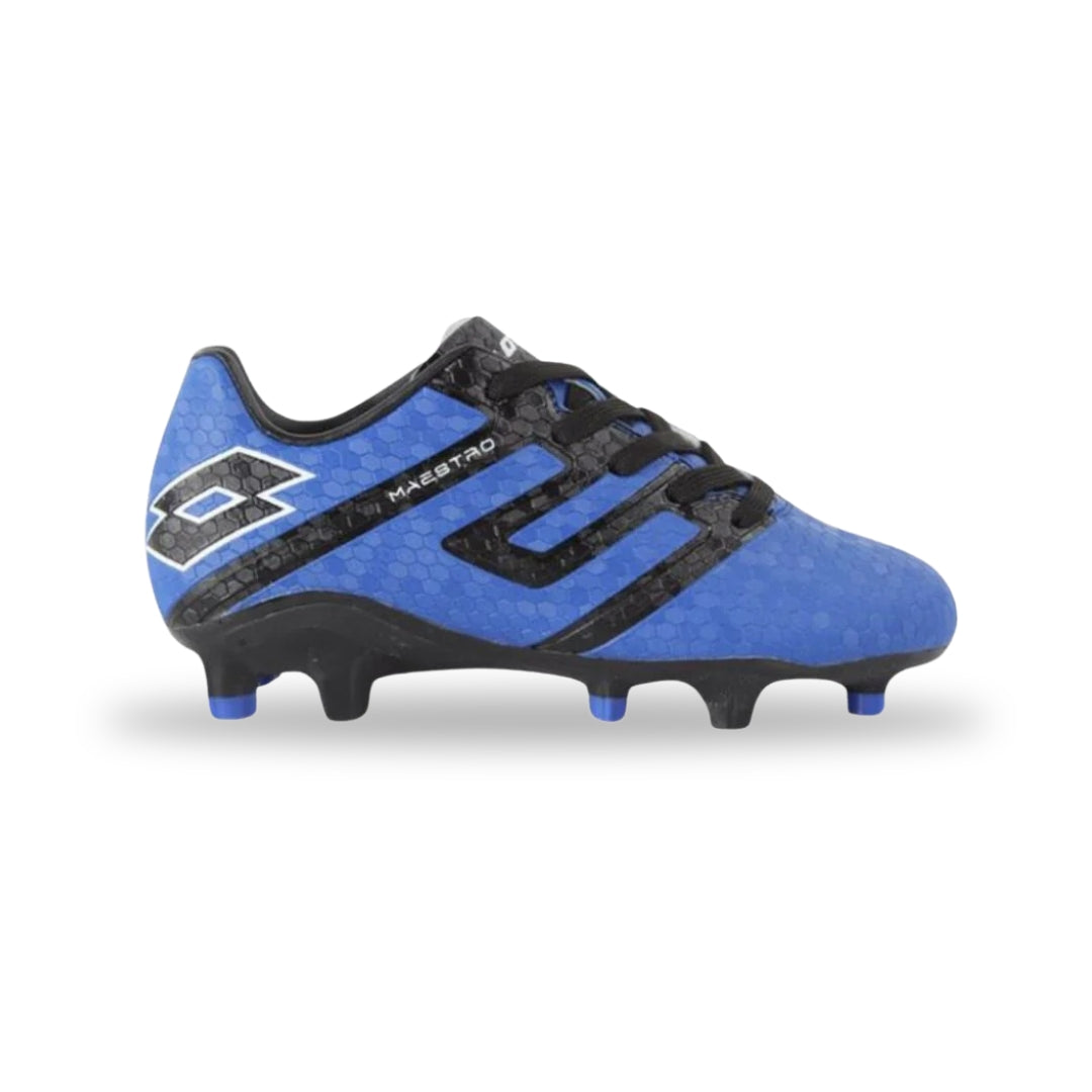 Lotto Maestro 705 Junior FG Boots - Royal Blue / Black
