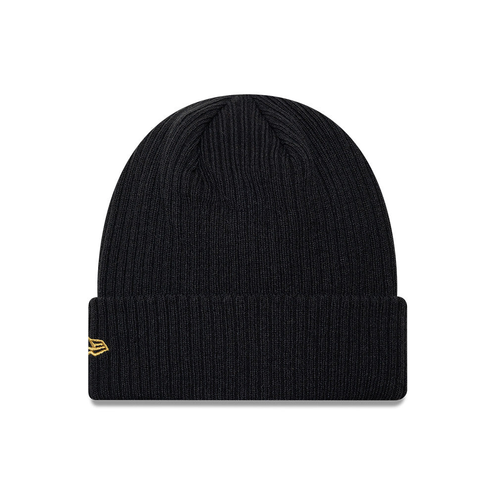 New Era Manchester United Cuff Beanie – Dark Navy / Gold