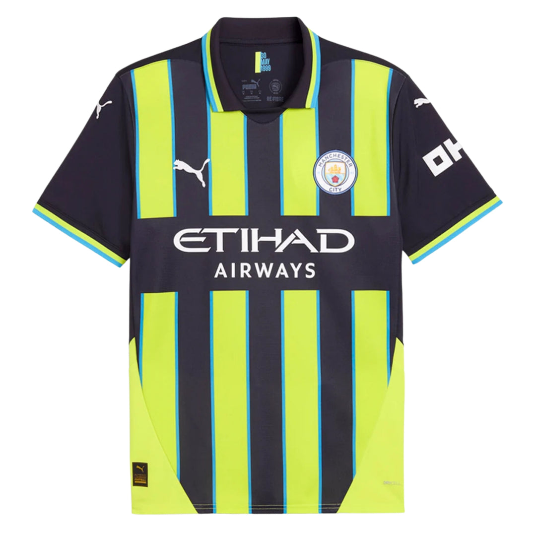 Manchester City 24/25  Away Replica Jersey - New Navy / Yellow