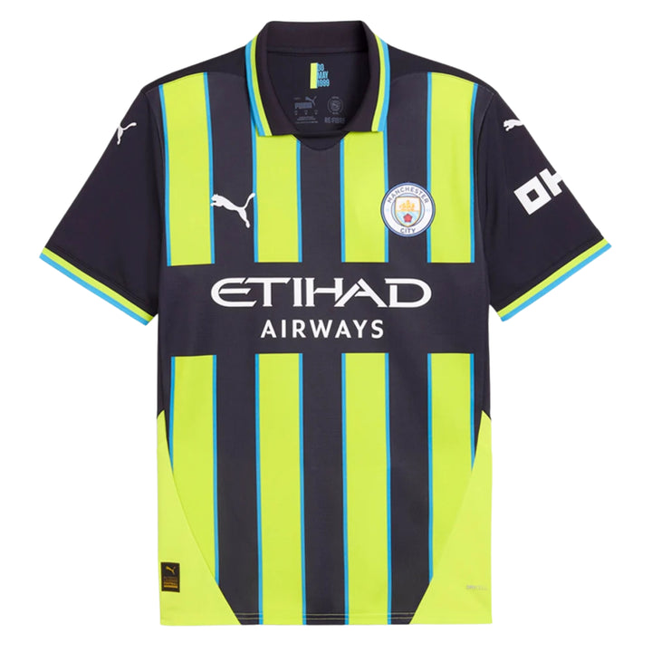 Manchester City 24/25  Away Replica Jersey - New Navy / Yellow