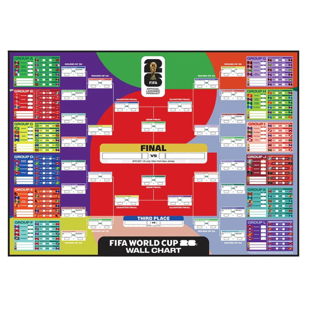 FIFA World Cup 2026 A2 Wall Chart SOCCER UNITED Soccer United NZ fifa-world-cup-2026-a2-wall-chart-soccer-united-soccer-united-nz