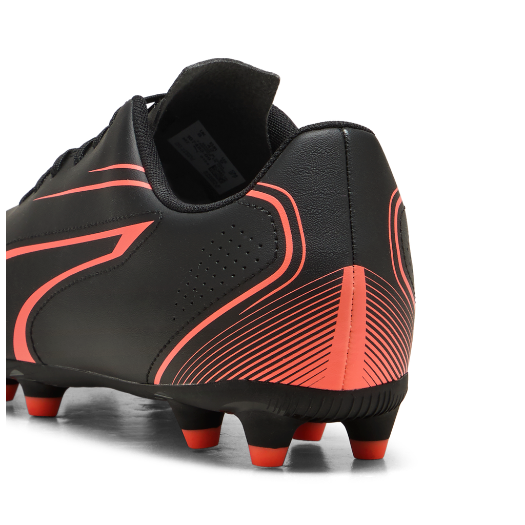 Puma Vitoria FG/AG - Black / Glowing Red