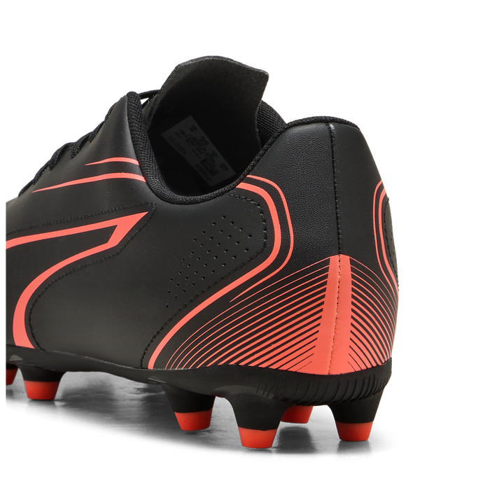 Puma Vitoria FG/AG - Black / Glowing Red