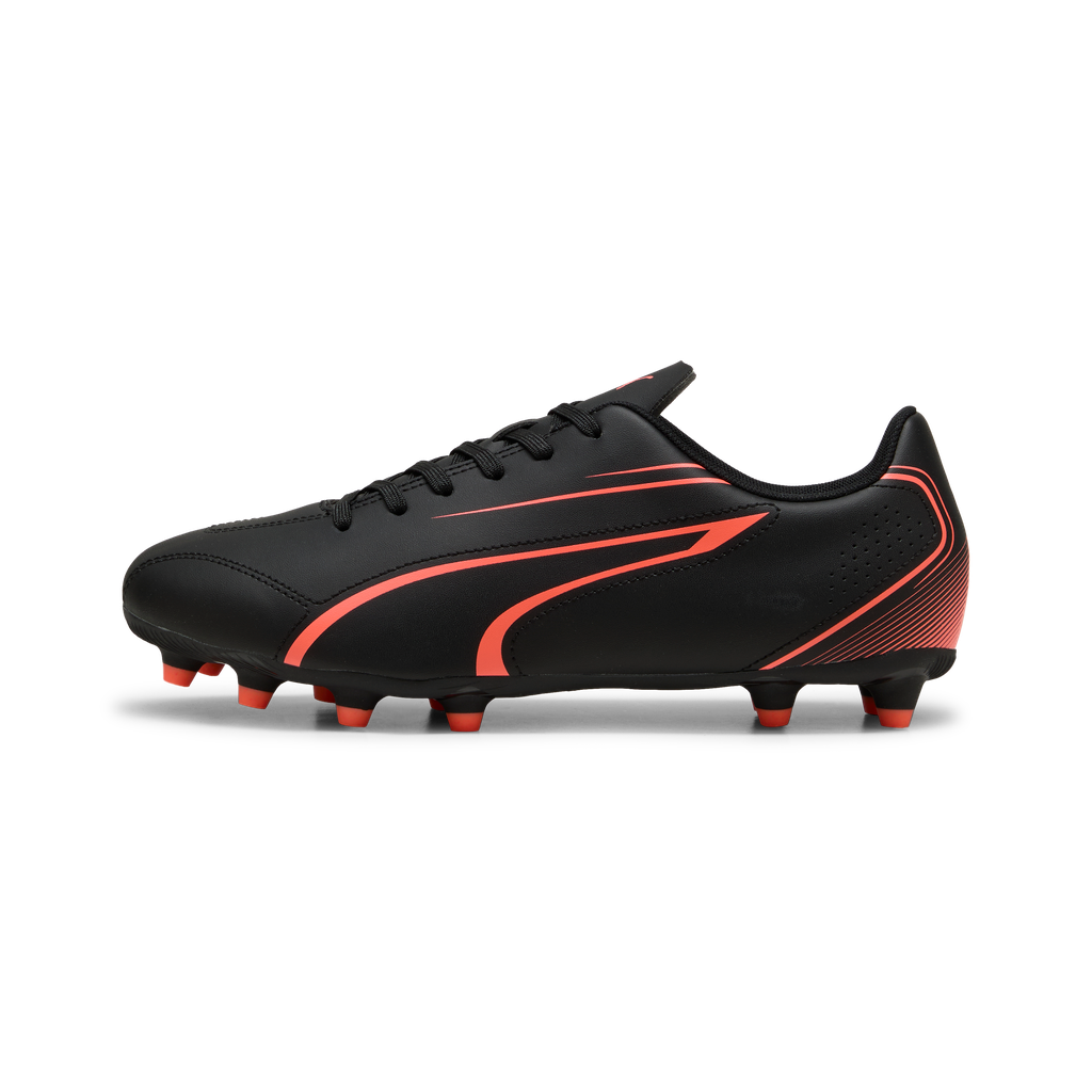 Puma Vitoria FG/AG - Black / Glowing Red