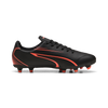 Puma Vitoria FG/AG - Black / Glowing Red
