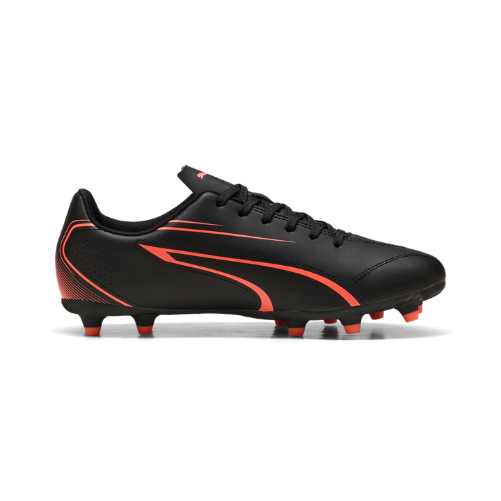 Puma Vitoria FG/AG - Black / Glowing Red
