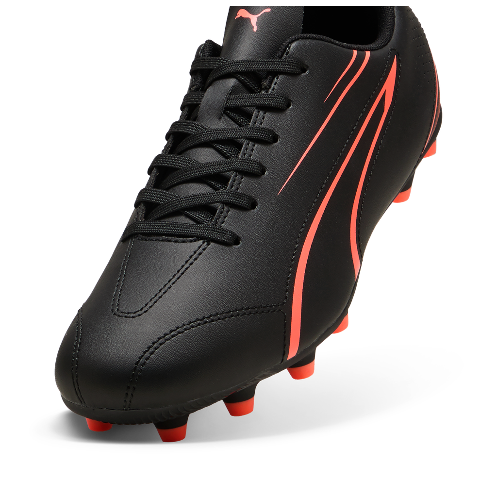 Puma Vitoria FG/AG - Black / Glowing Red