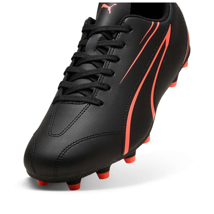 Puma Vitoria FG/AG - Black / Glowing Red