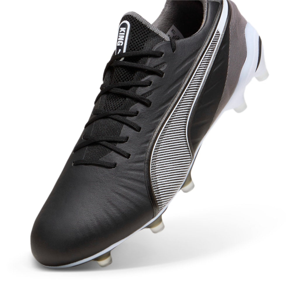 Puma King Ultimate FG/AG Boots - Puma Black / Puma White / Cool Grey