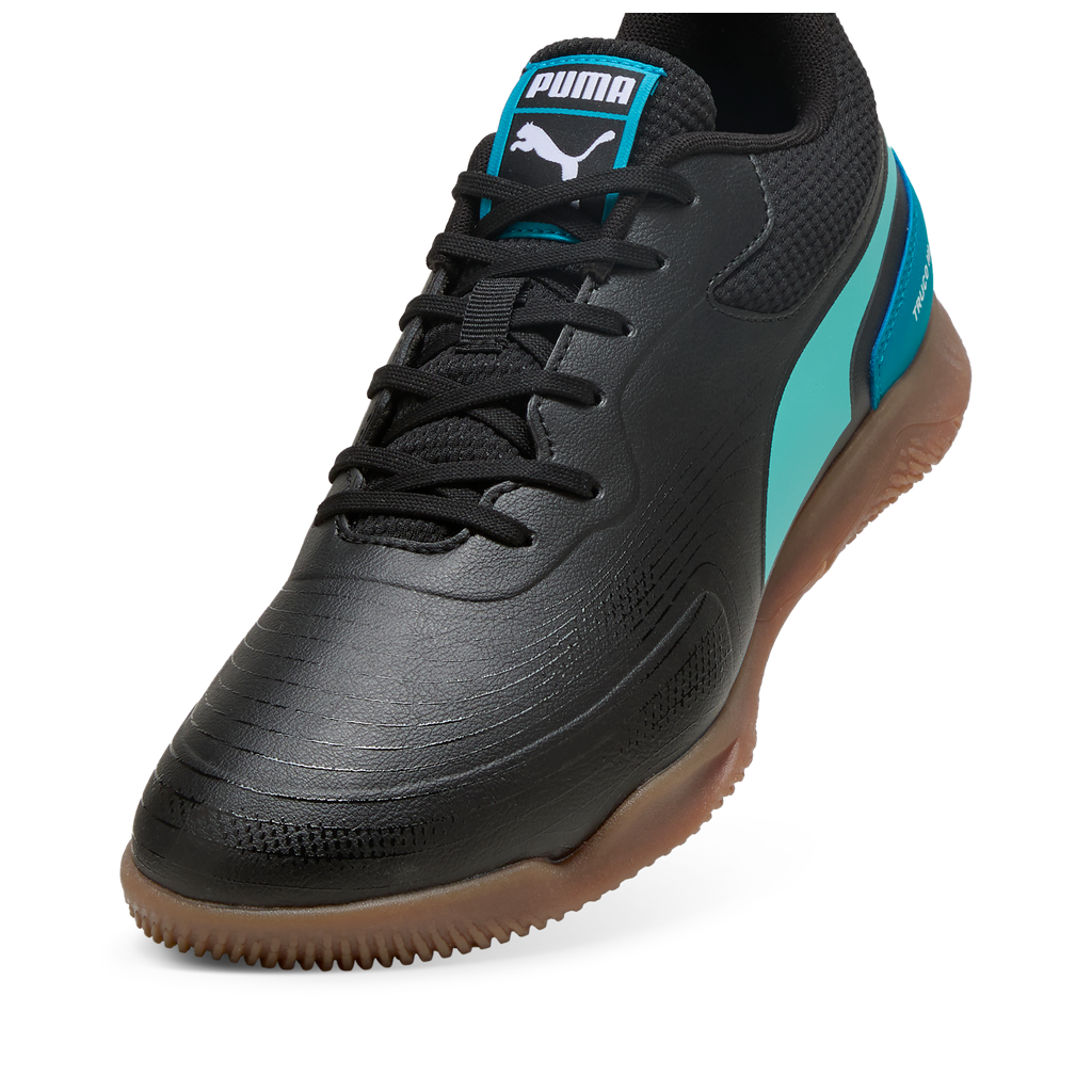 Puma Truco lll Indoor Futsal Shoes- Black / Aqua