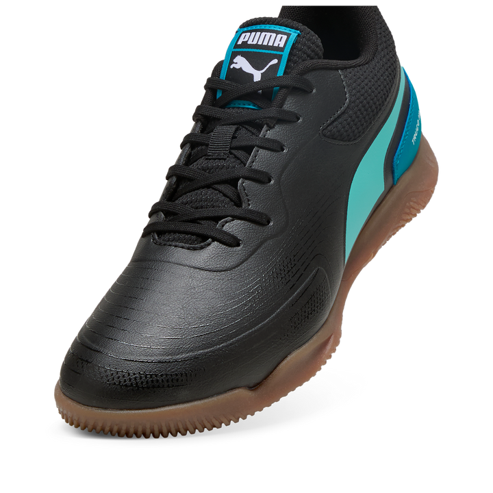 Puma Truco lll Indoor Futsal Shoes- Black / Aqua
