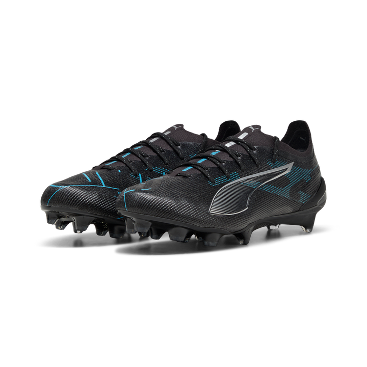 Puma Ultra 5 Ultimate FG - Black / Silver / Bright-Aqua