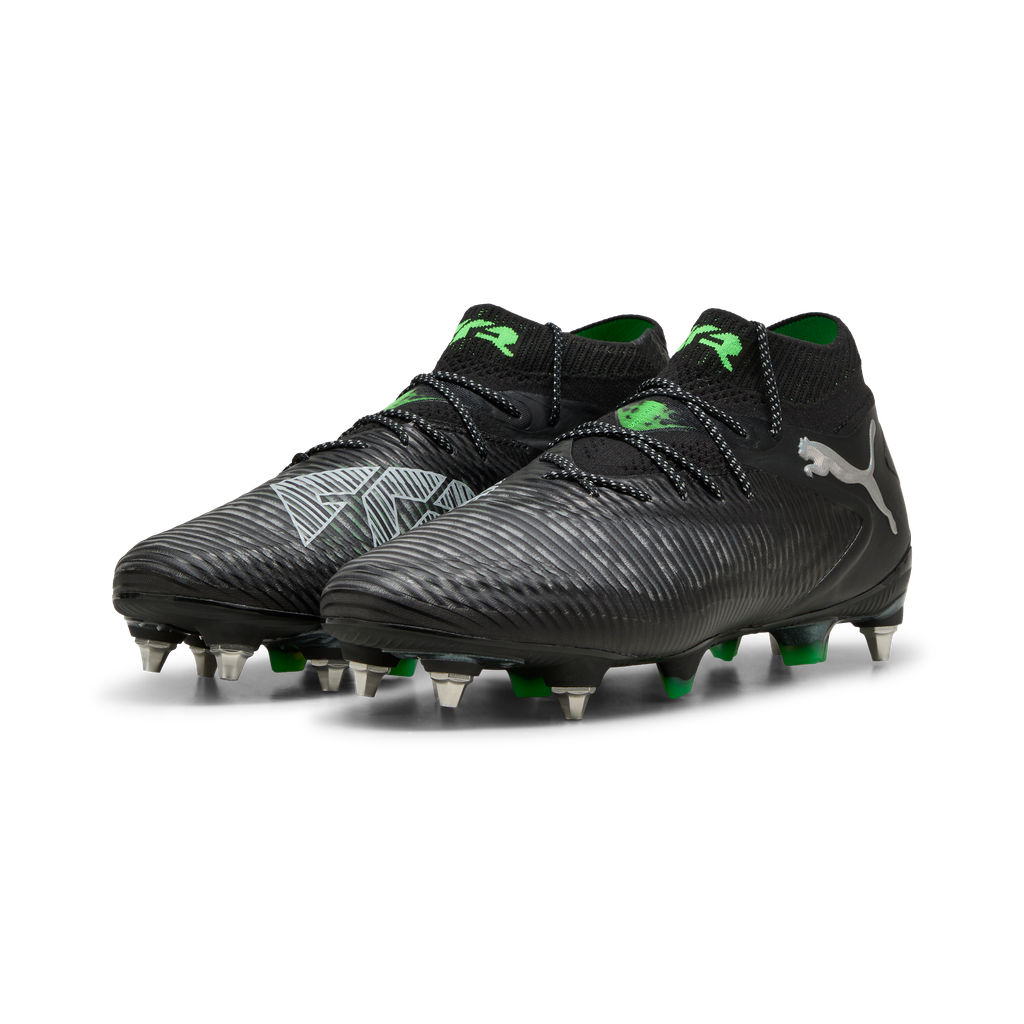 Puma Future 8 Ultimate MxSG - Black / Cool-Gray / Fluo-Green