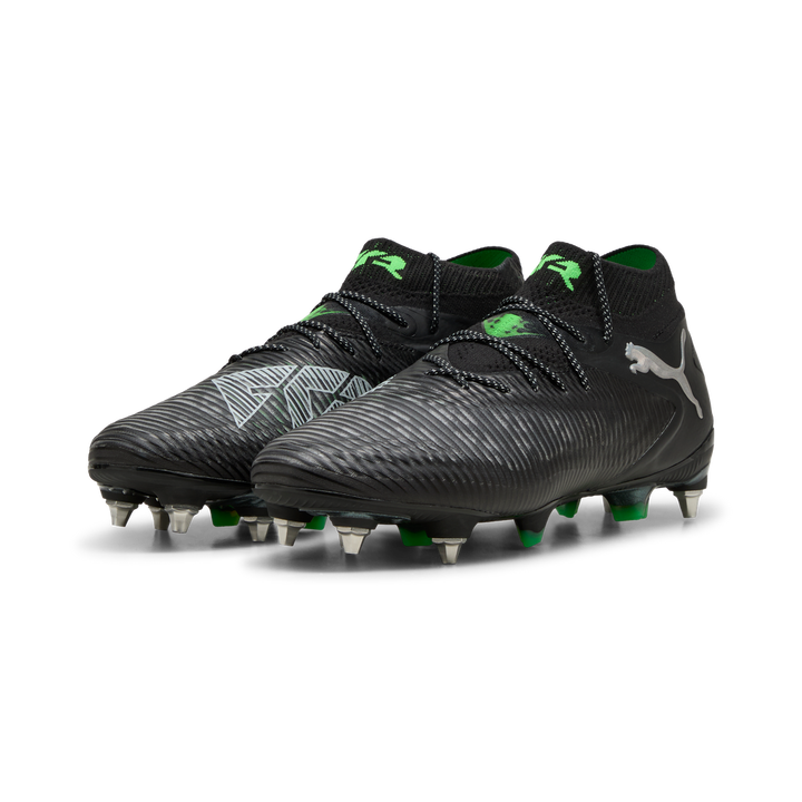 Puma Future 8 Ultimate MxSG - Black / Cool-Gray / Fluo-Green