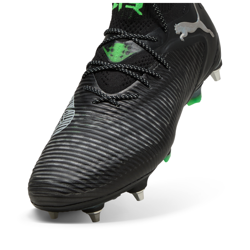 Puma Future 8 Ultimate MxSG - Black / Cool-Gray / Fluo-Green