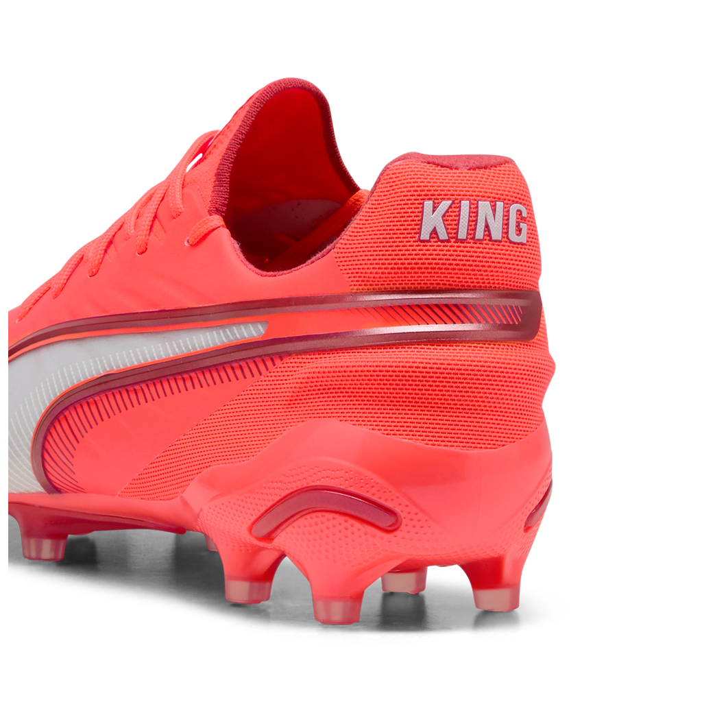 Puma King Ultimate FG/AG - Glowing-Red / White / Red-Fire