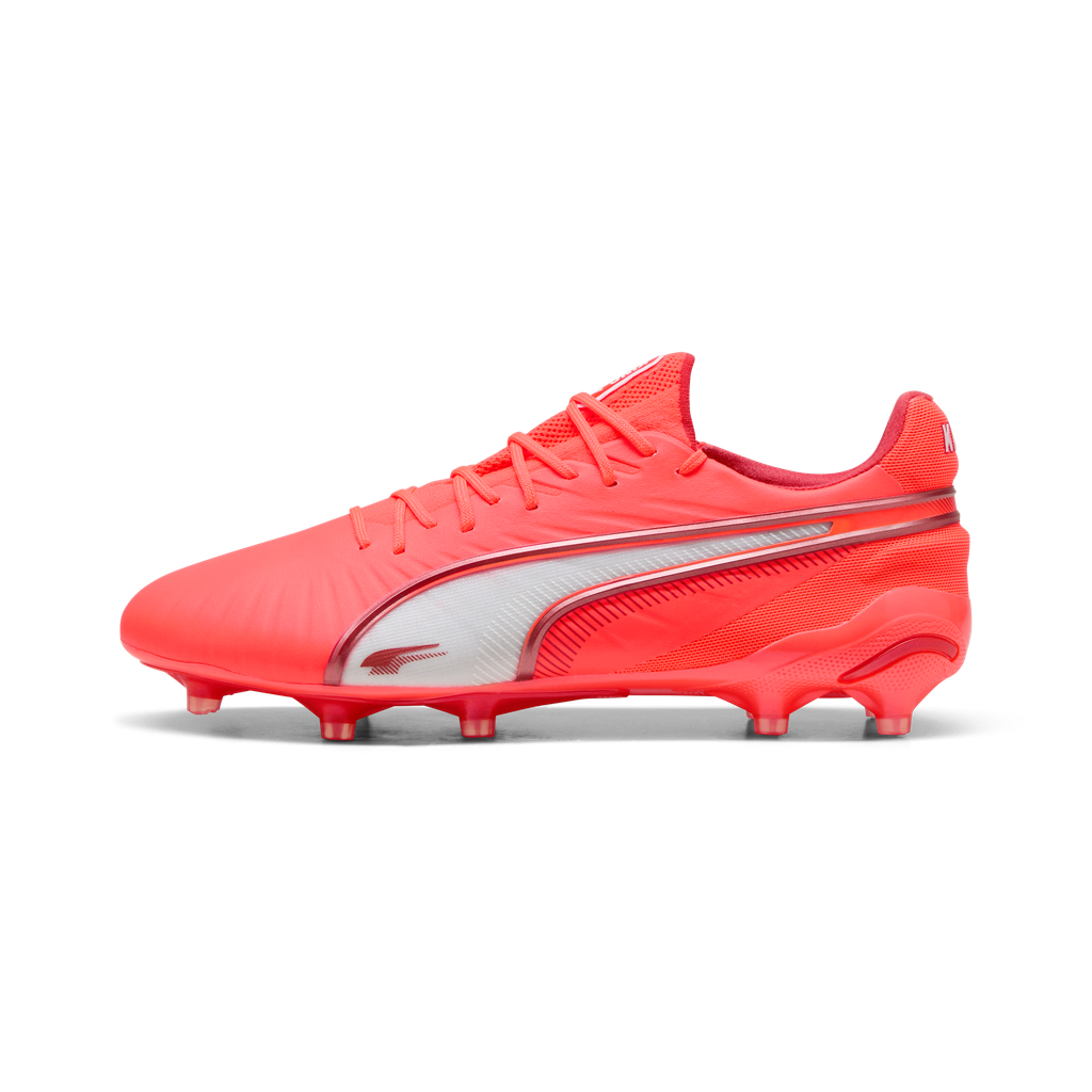 Puma King Ultimate FG/AG - Glowing-Red / White / Red-Fire