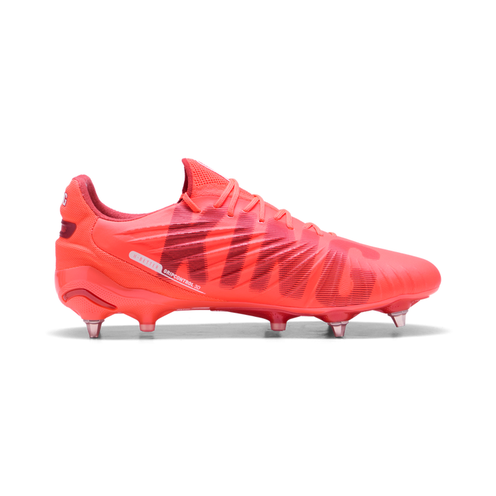 Puma King Ultimate MxSG - Glowing Red / White / Red Fire