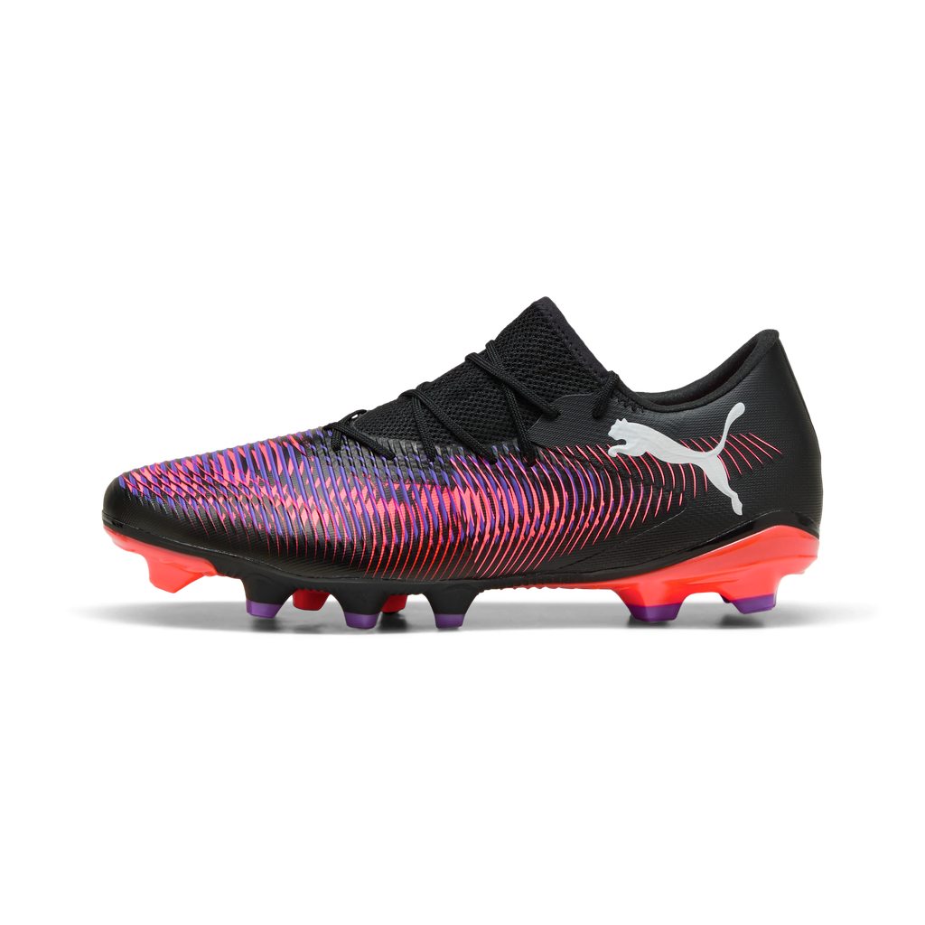 Puma Future 8 Match Low FG/AG - Black / White / Glowing Red