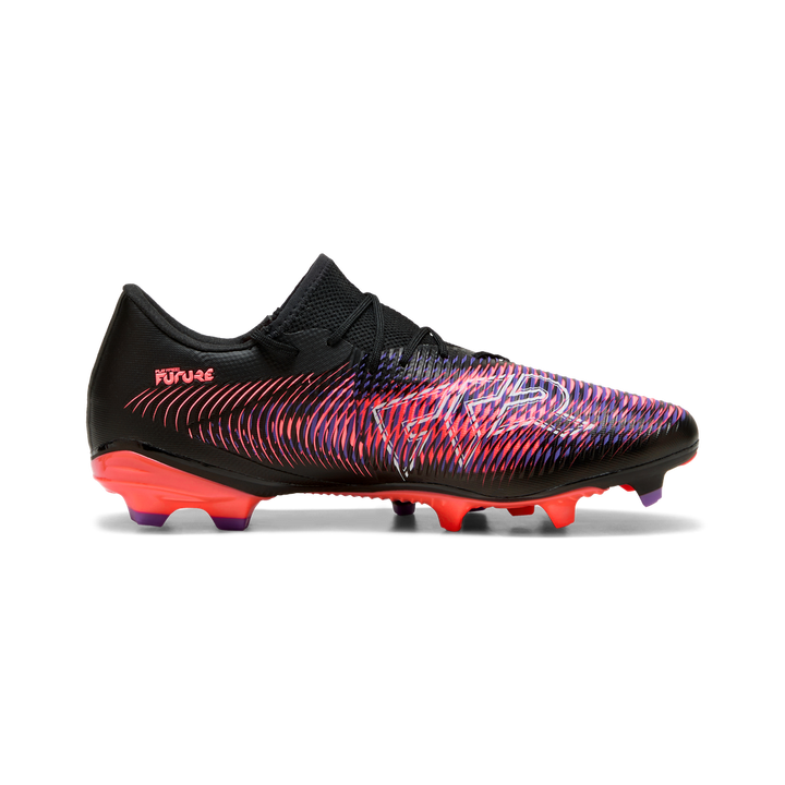 Puma Future 8 Match Low FG/AG - Black / White / Glowing Red