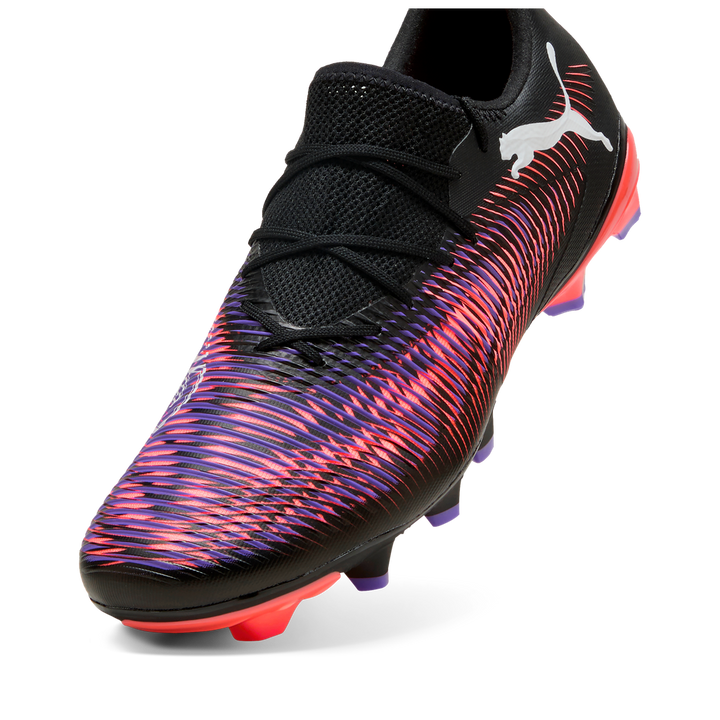 Puma Future 8 Match Low FG/AG - Black / White / Glowing Red