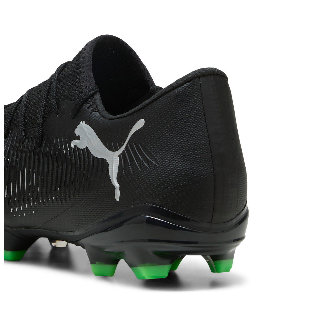 Puma Future 8 Match Low FG/AG - Black / Silver / Fluro Green