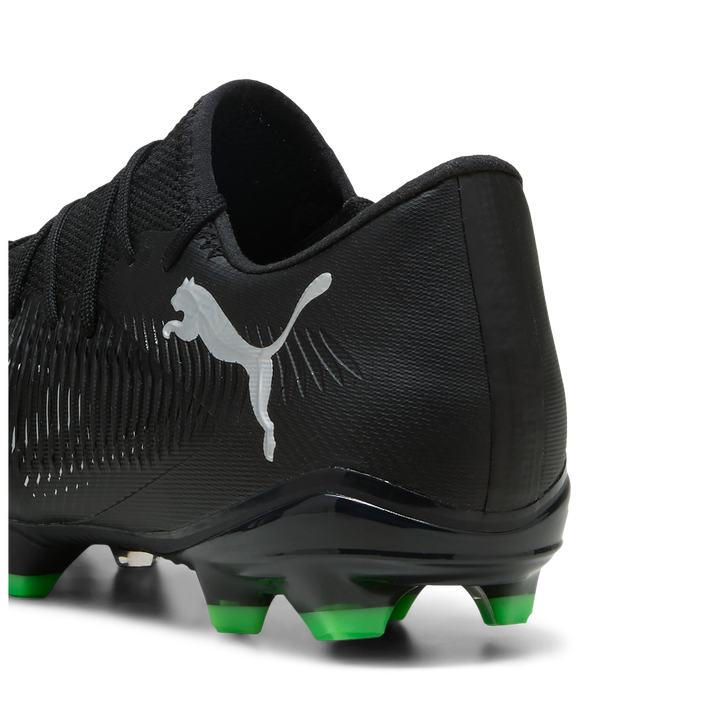 Puma Future 8 Match Low FG/AG - Black / Silver / Fluro Green