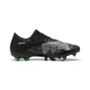 Puma Future 8 Match Low FG/AG - Black / Silver / Fluro Green
