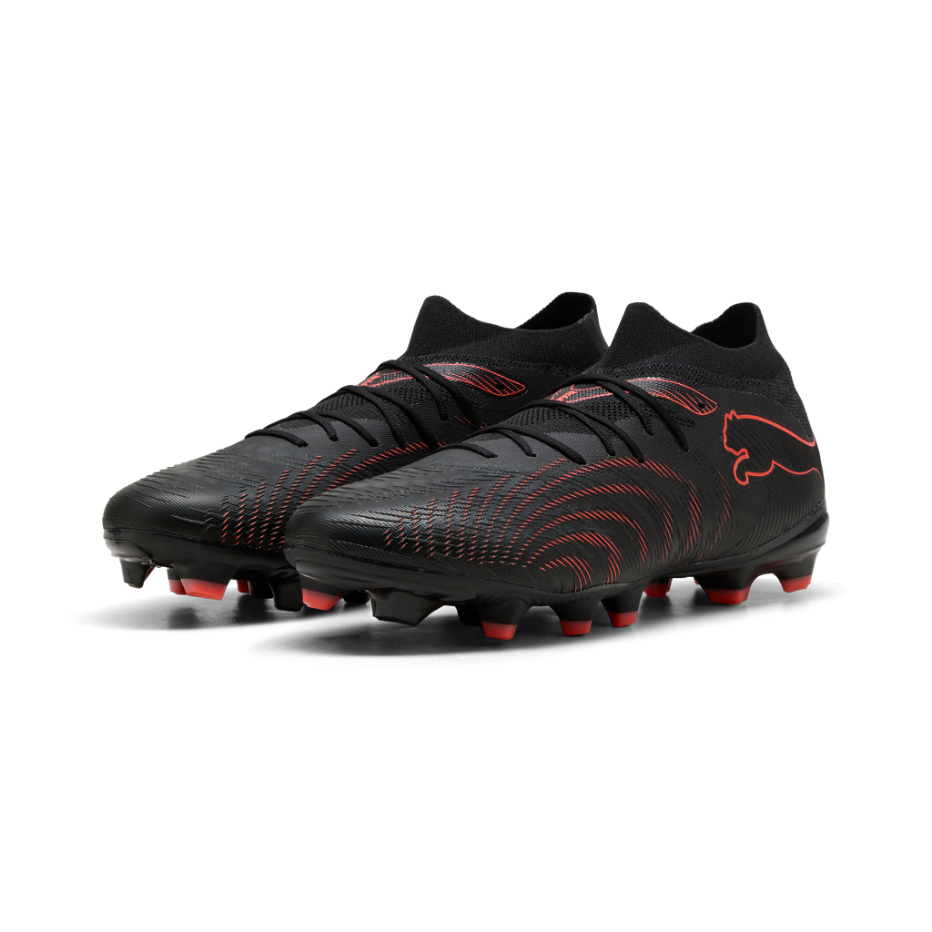 Future 9 Match FG/AG - Black / Red