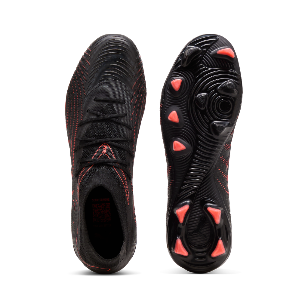 Future 9 Match FG/AG - Black / Red