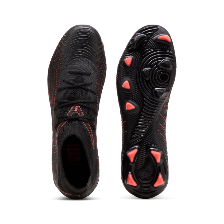 Future 9 Match FG/AG - Black / Red