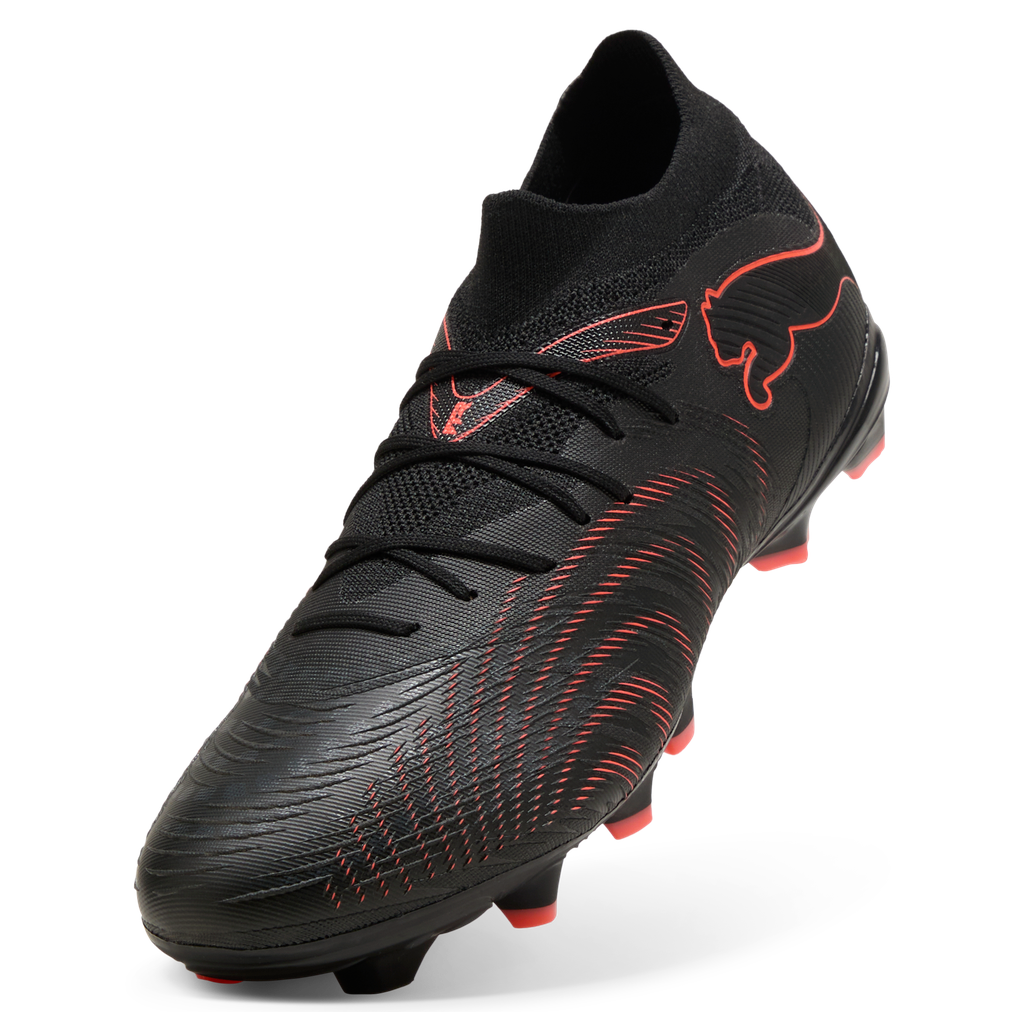 Future 9 Match FG/AG - Black / Red