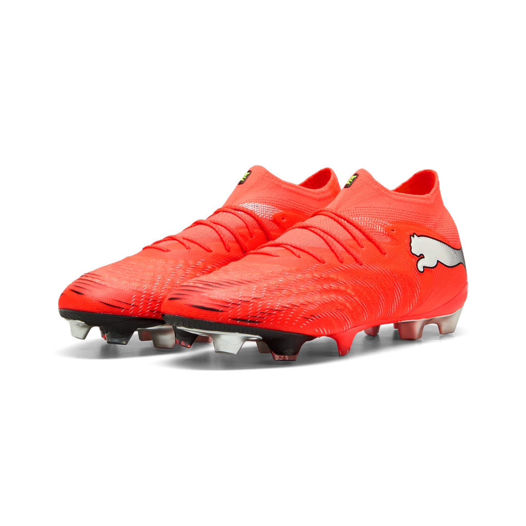 Future 9 Ultimate FG - Glowing Red / Puma White / Puma Black / Puma Silver